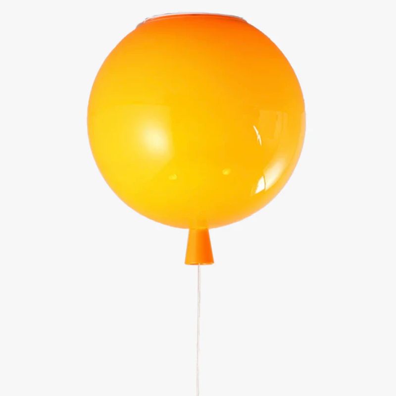 BALLON MURALE PS 250MM E27 ORANGE