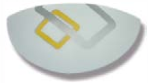 DEMI PLAFONNIER VERRE 04 SABLE 300MM, LED 5W 