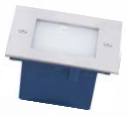 BALISSAGE LED SIMPLE 1,5 W 70 X 70mm BLANCHE 
