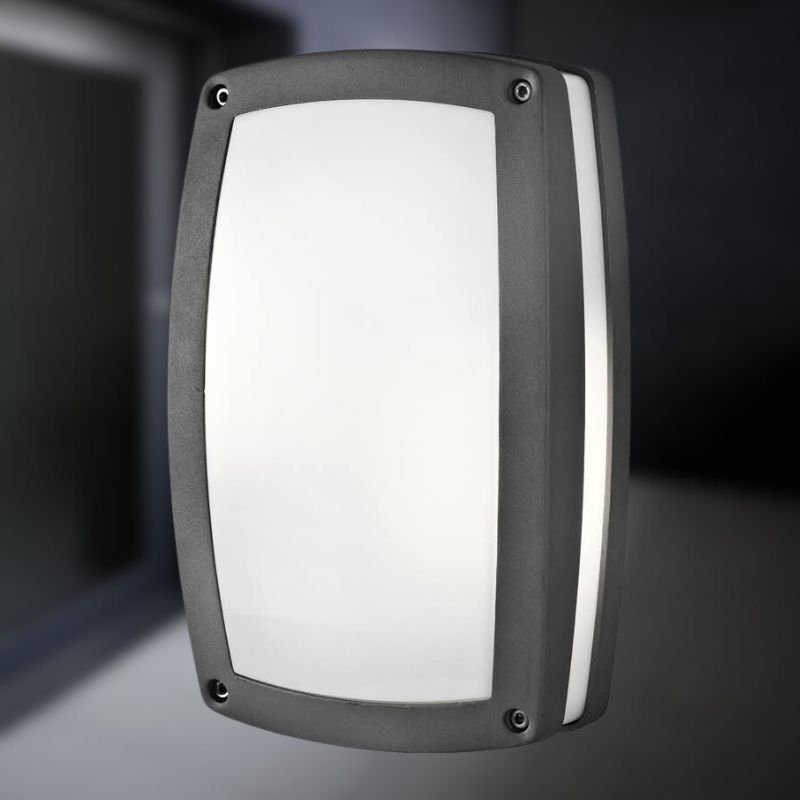 APPLIQUE COLOGNE LED 8W SIMPLE 290 X 180MM NOIRE 6500K