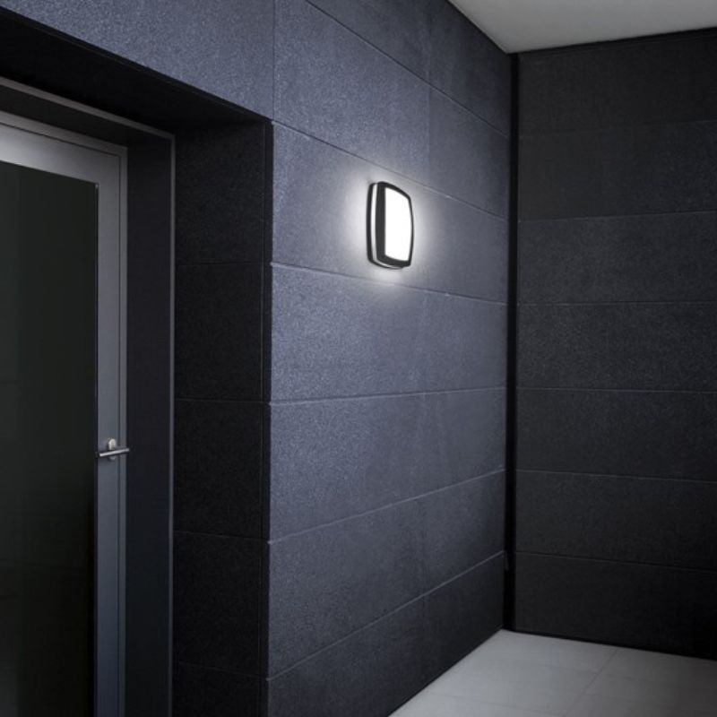 APPLIQUE COLOGNE LED 8W SIMPLE 290 X 180MM NOIRE 6500K