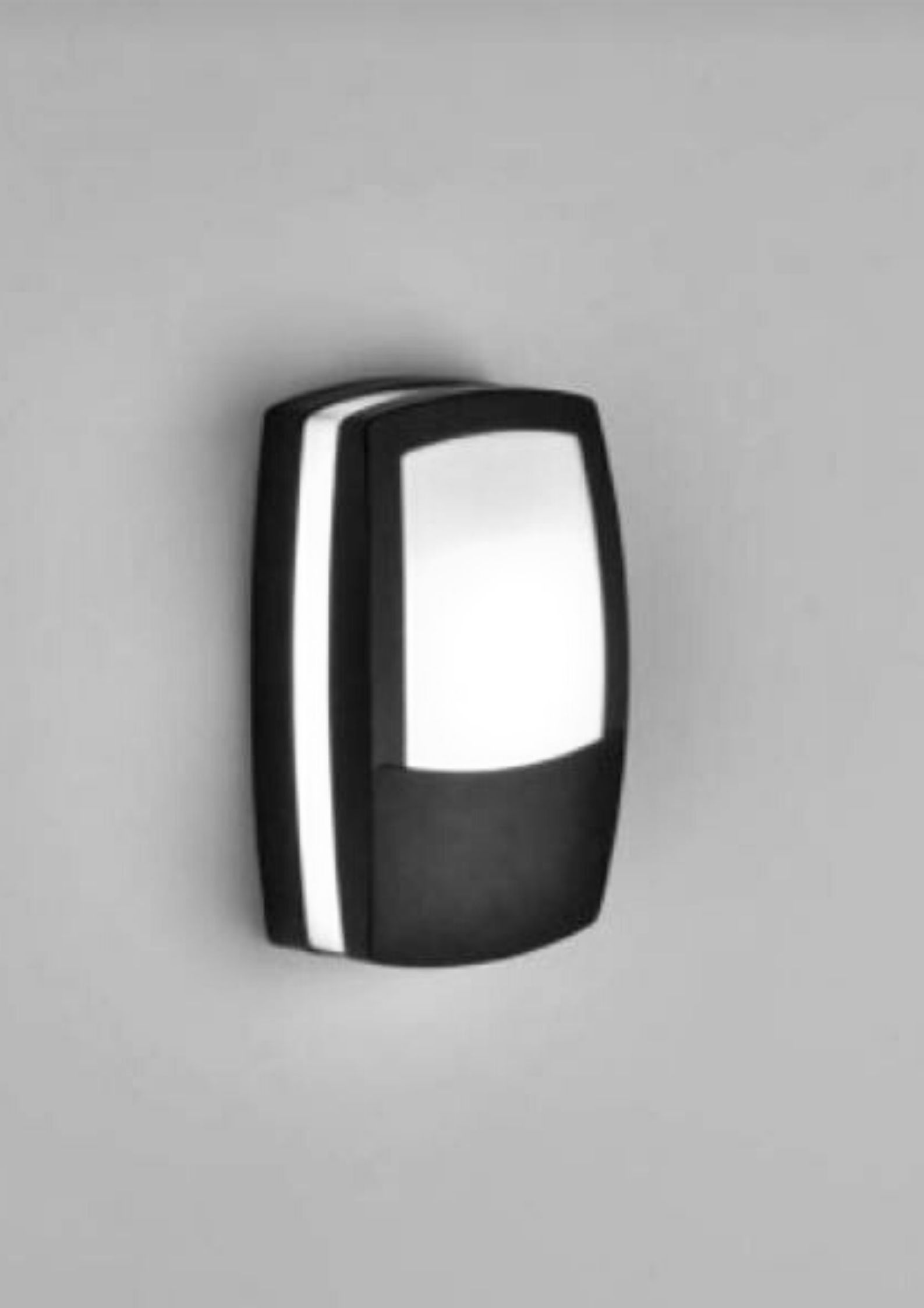 APPLIQUE COLOGNE LED 8W DEMI 290 X 180MM NOIRE 6500K 