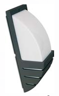 APPLIQUE LED LYON 8W 345 X 120MM GRISE 6500K 