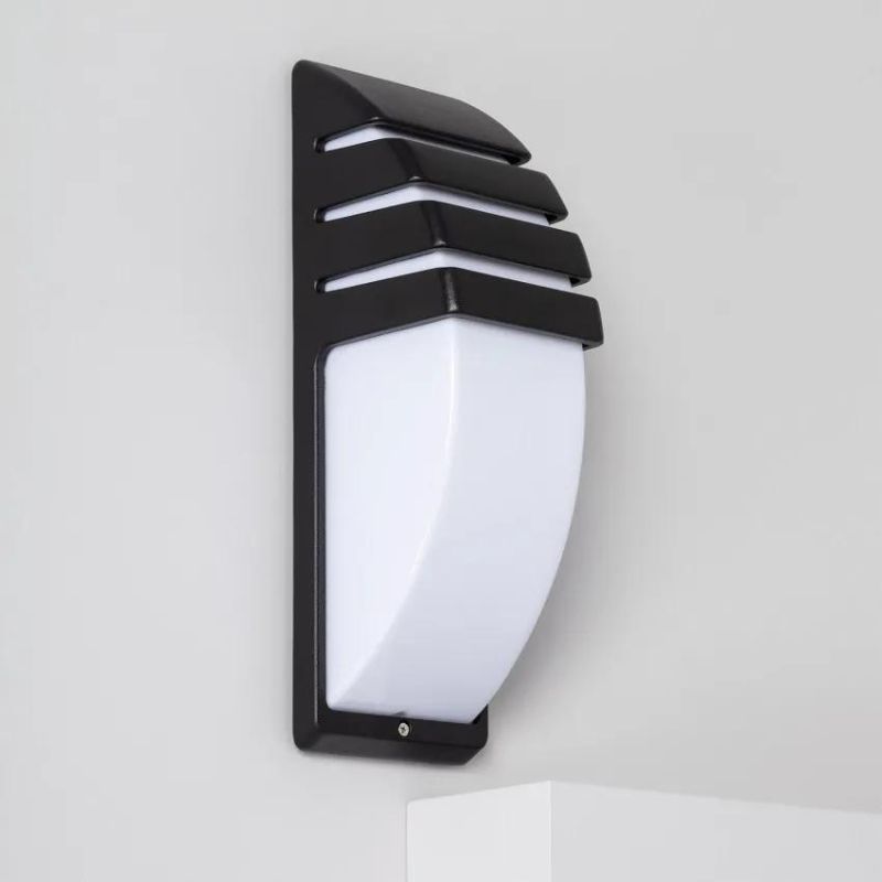 APPLIQUE LED LYON 8W 345 X 120MM NOIRE 6500K 