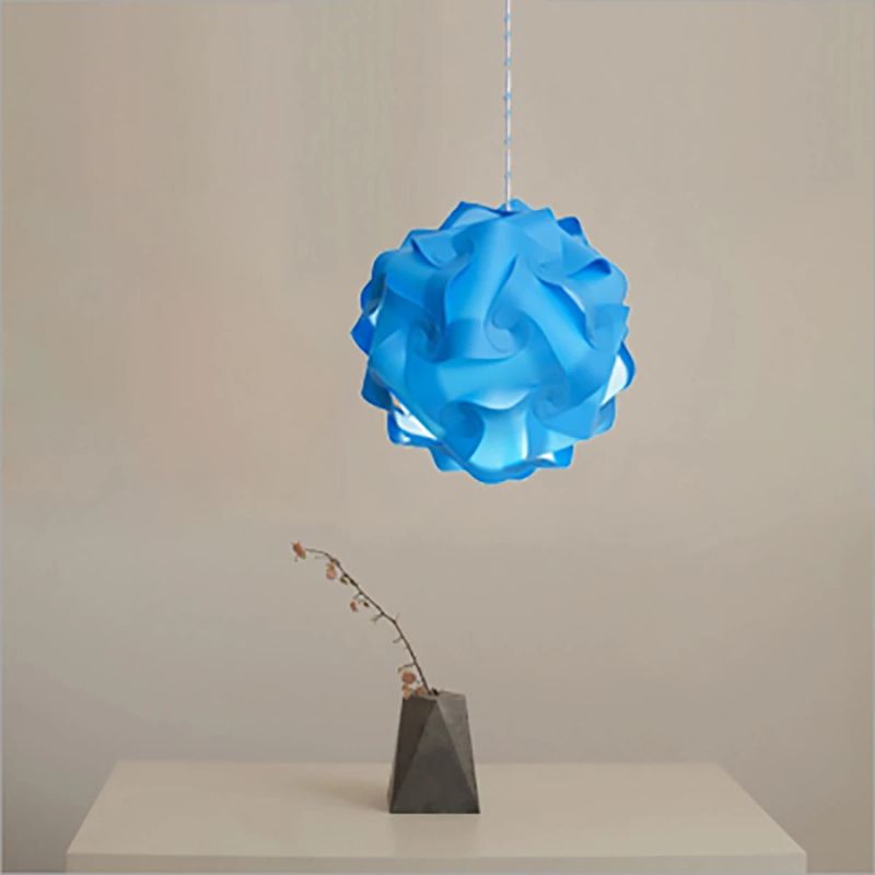 SUSPENSION EN PLASTIQUE AMSTERDAM E27 BLEU 