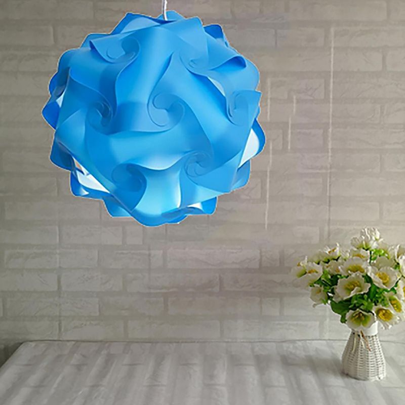 SUSPENSION EN PLASTIQUE AMSTERDAM E27 BLEU