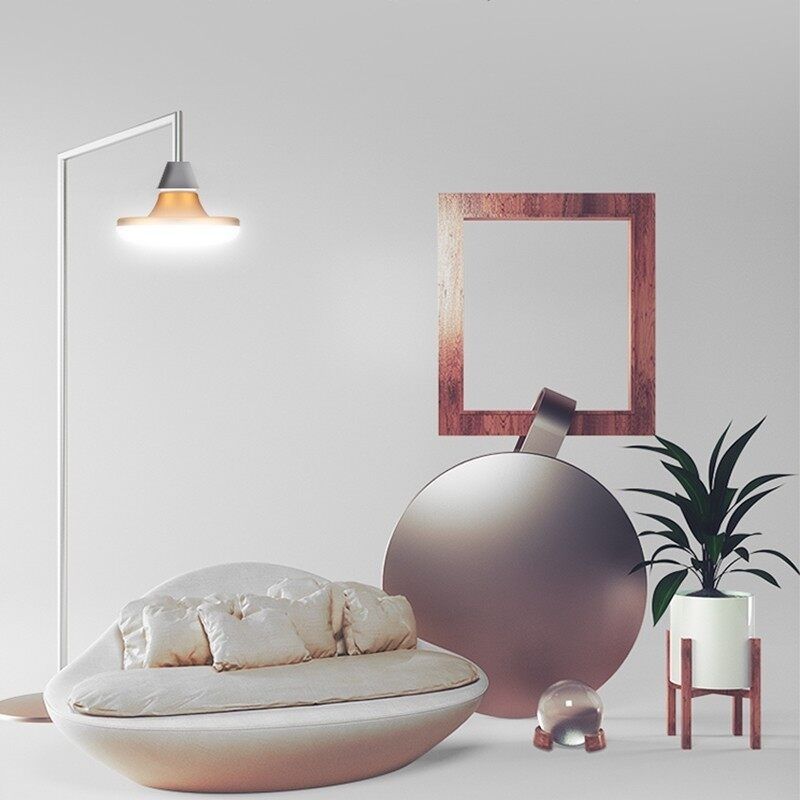 LAMPE BOMBE 40W 185MM E27 BLANCHE DOREE