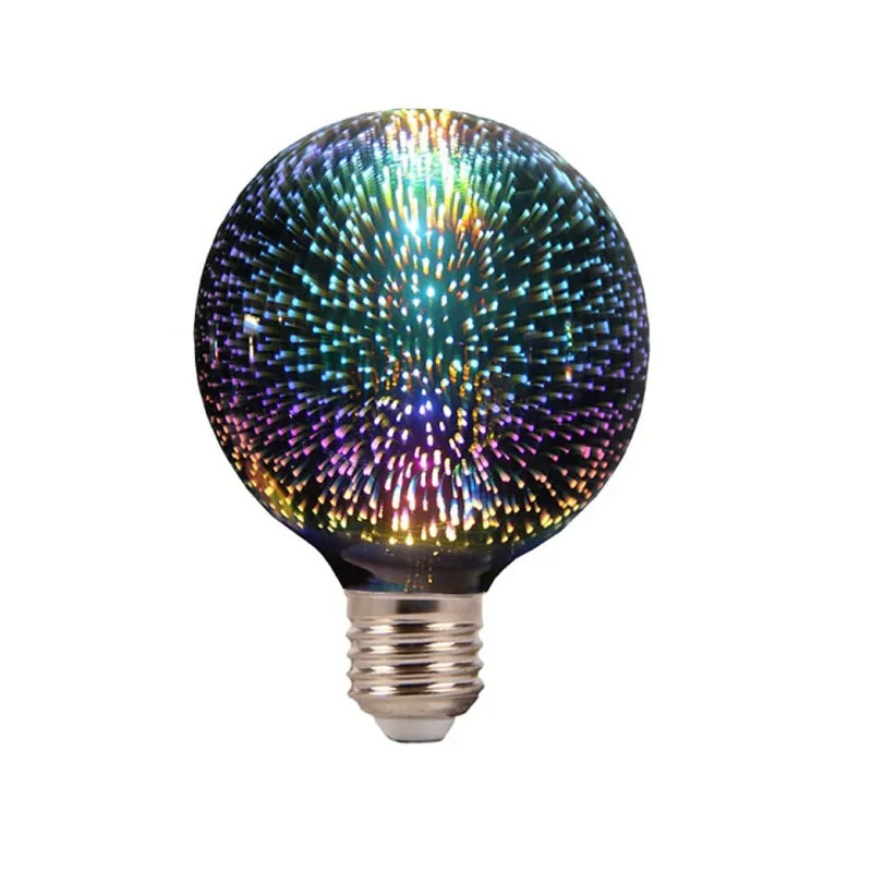 LAMPE LED 3D G125 4W EN VERRE E27 3000K