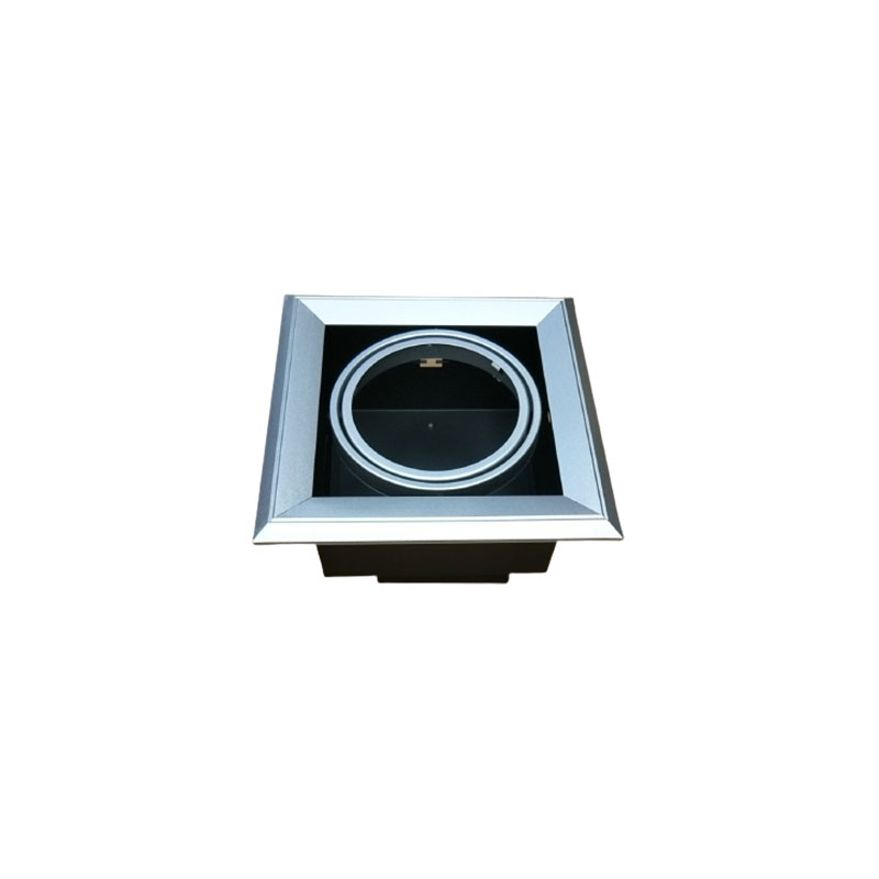 SPOT ARGENT MAYA ENCASTRABLE SIMPLE AR111 