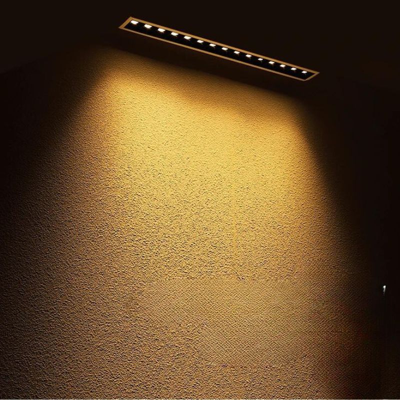 SPOT LED ENCASTRE SIENNE BLANC / NOIR 30W 3000K 415*45*H50MM 