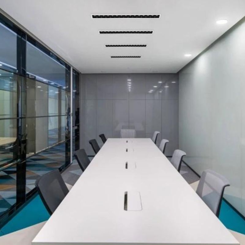 SPOT LED ENCASTRE SIENNE BLANC / NOIR 30W 3000K 415*45*H50MM
