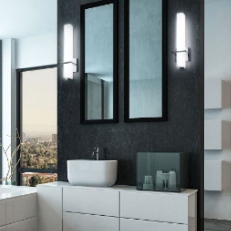 APPLIQUE LED ARONA CHROME 11*41,4*9,5 CM 12W 4000K IP20 