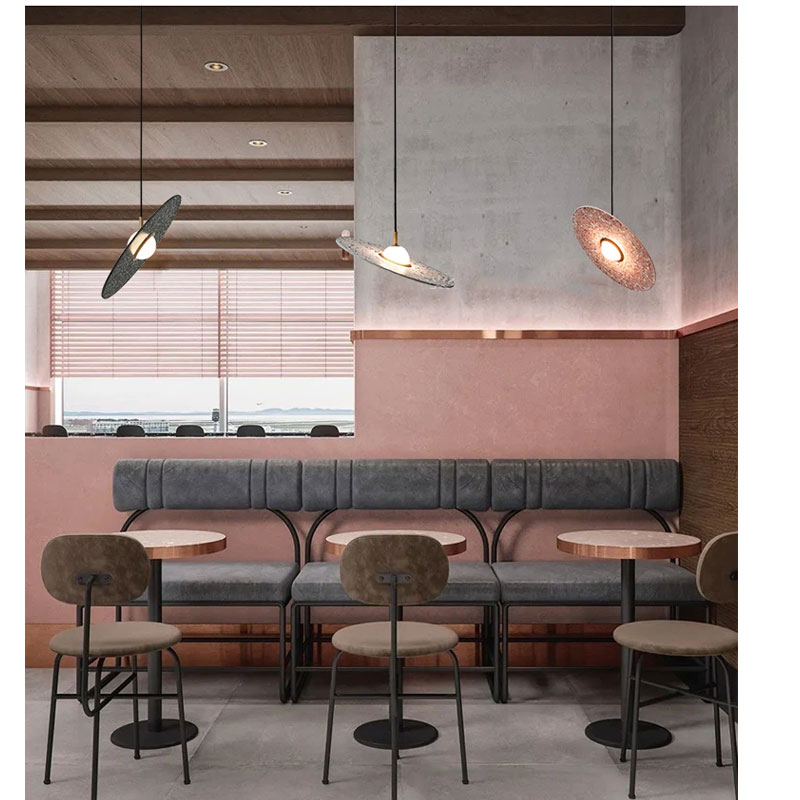 SUSPENSION LED MARS 5W ROSE 350*120 MM 4000K