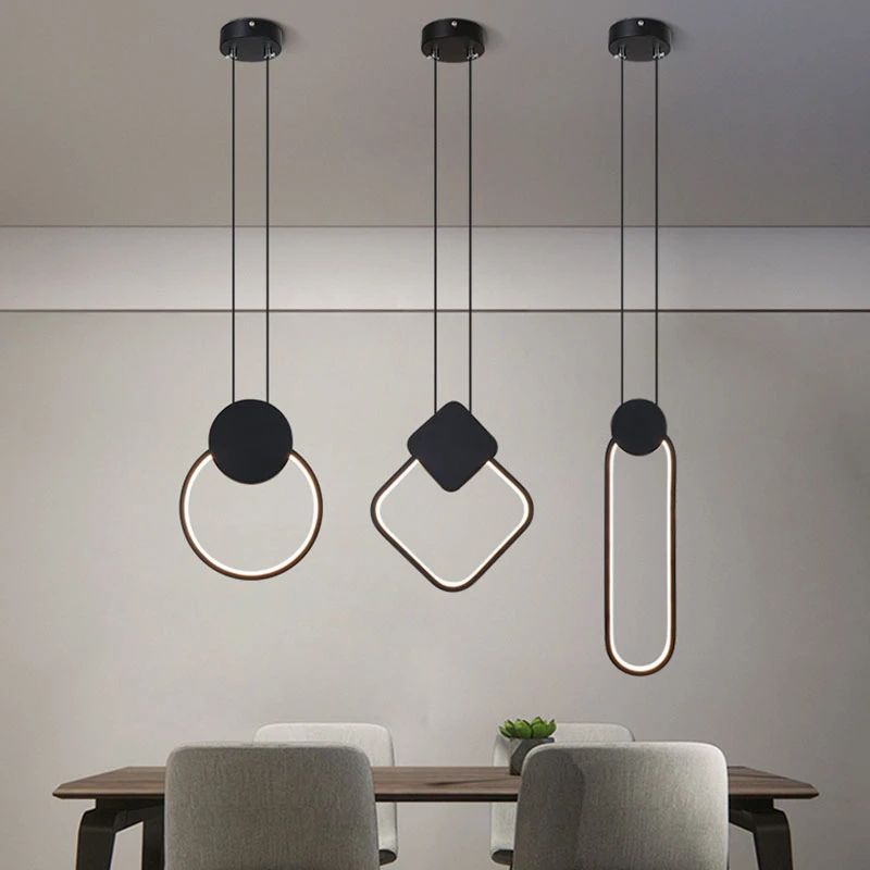 SUSPENSION KLAMA NOIRE 36W 3000K