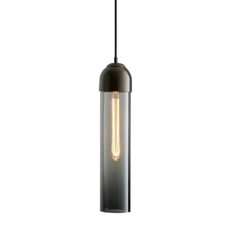 SUSPENSION SMALA COGNAC 100*450 MM E27*1 