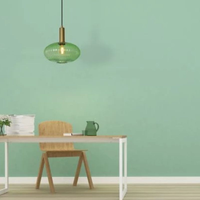 SUSPENSION PLAYA VERTE 300*280MM E27 