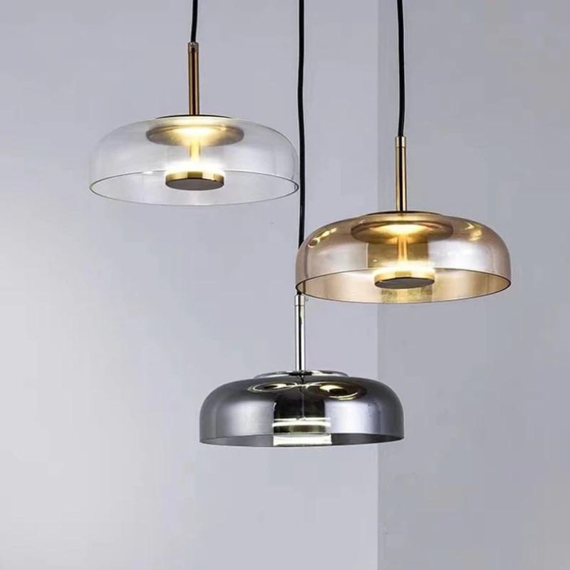 SUSPENSION LED SILA AMBRE 230MM 12W 3000K 