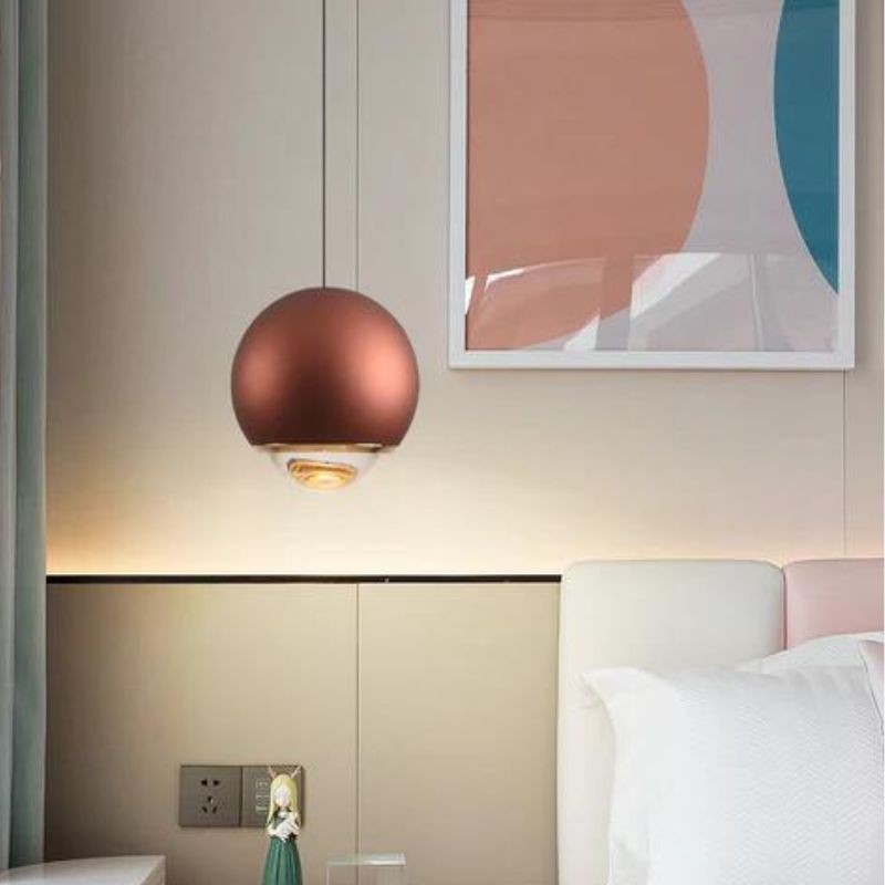 SUSPENSION CAVAN  ROUGE 100*100 MM 5W 3000K