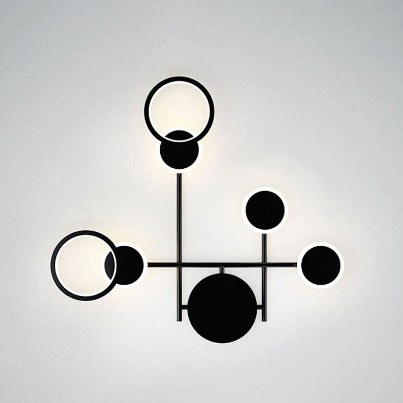 APPLIQUE LED RAMA NOIRE 550*550MM 36W 3000K 