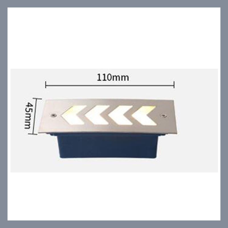 BALISAGE LED FLECHE 1,5 W 110 X 45MM JAUNE (484516)