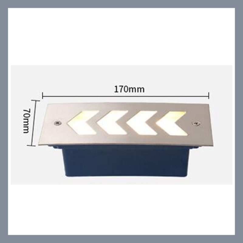 BALISAGE LED FLECHE 1,5 W 170X70X55MM JAUNE
