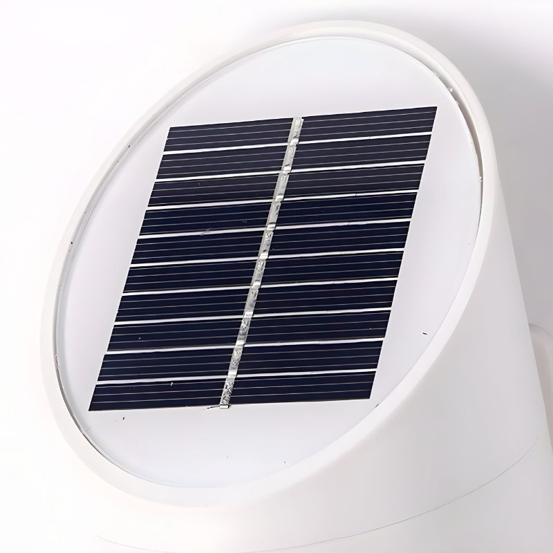 APPLIQUE SOLAIRE LED AVEC DETECTEUR 6500K BLANC