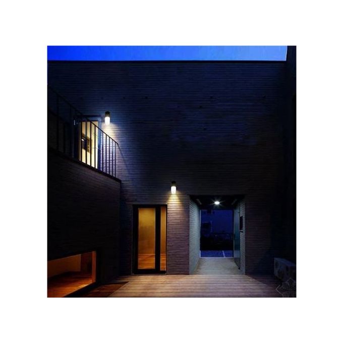 APPLIQUE SOLAIRE LED AVEC DETECTEUR 6500K GRIS