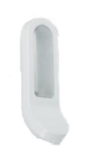 APPLIQUE LUNA E27 IP44 BLANCHE PC (206B) 