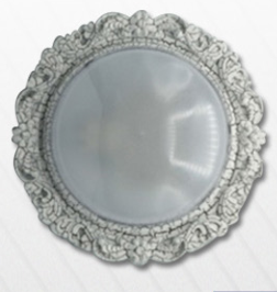 APPLIQUE TAVAN GM 2*E27 BLANCHE PC (215TDB) 