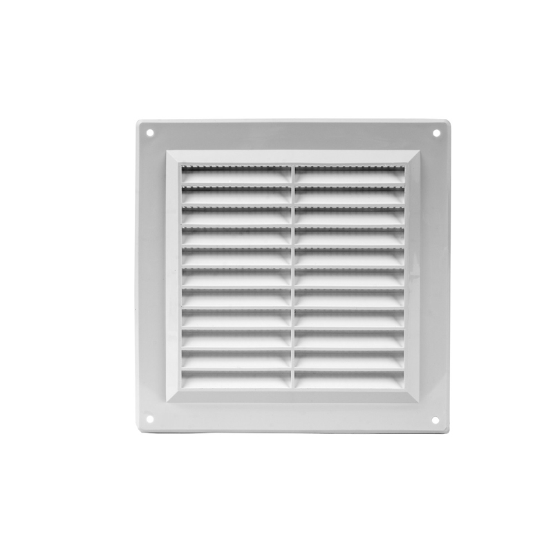 GRILLE DE VENTILATION PLASTIQUE BLANCHE,150X150MM VR1515 EU 