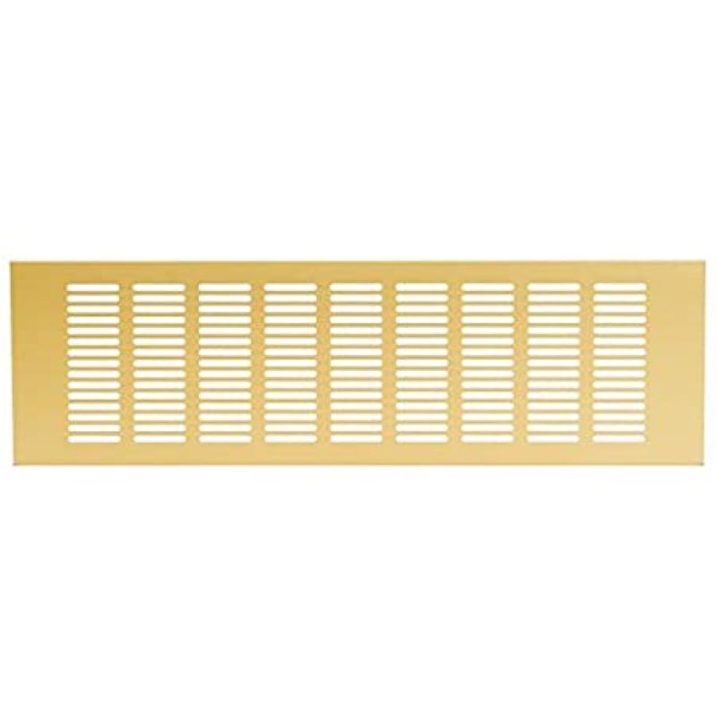 GRILLE ALUMINIUM, 100X500MM, DORE (RA1050G) 