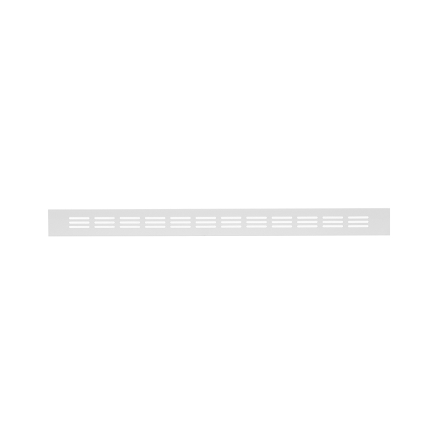 GRILLE EN ALUMINIUM BLANCHE, 40X500MM RA450 EU 