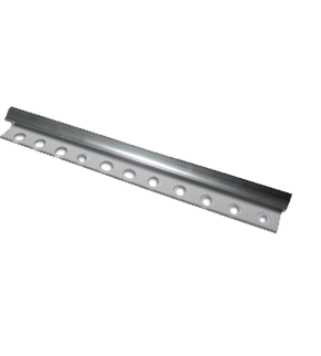 BAGUETTE CHROME 2.6 AFT-03 (Z) ESCALIER (10MM) 