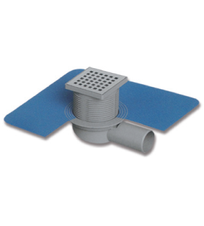 SIPHON 10*10 COUDE DIAM 50 AVEC MEMBRANE EN TEXTILE TR 5014.TY050.10.1