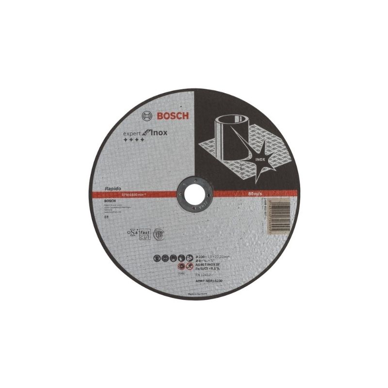 DISQUE A TRONCONNER INOX 230X1.9 BOSCH