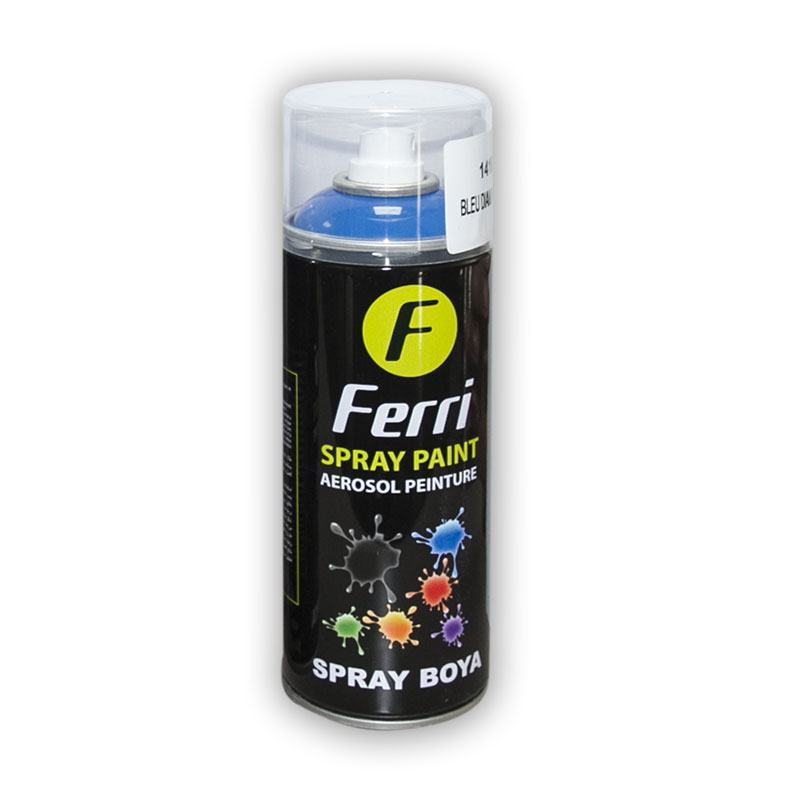 BOMBE DE PEINTURE BLEU DIAMANT   RAL5017