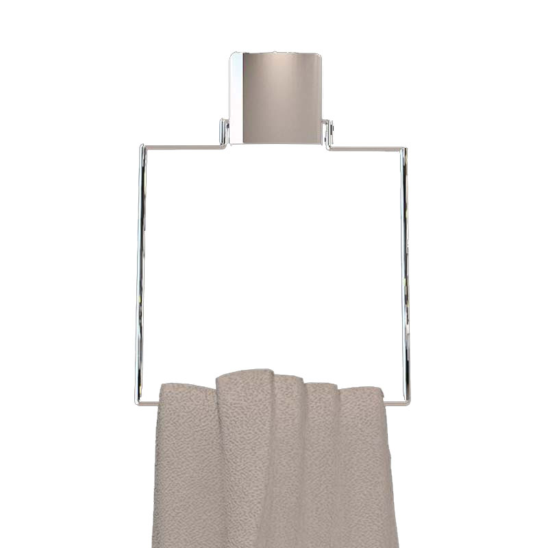 PORTE SERVIETTE CARREE CHROMEE (DC-4780)