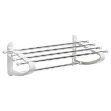 PORTE SERVIETTE  EN ALUMINUIM BLANCHE (M-B12-01)
