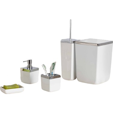 ENSEMBLE SDB 5PCS TOSKANA - BEIGE (M-SAS01-09)