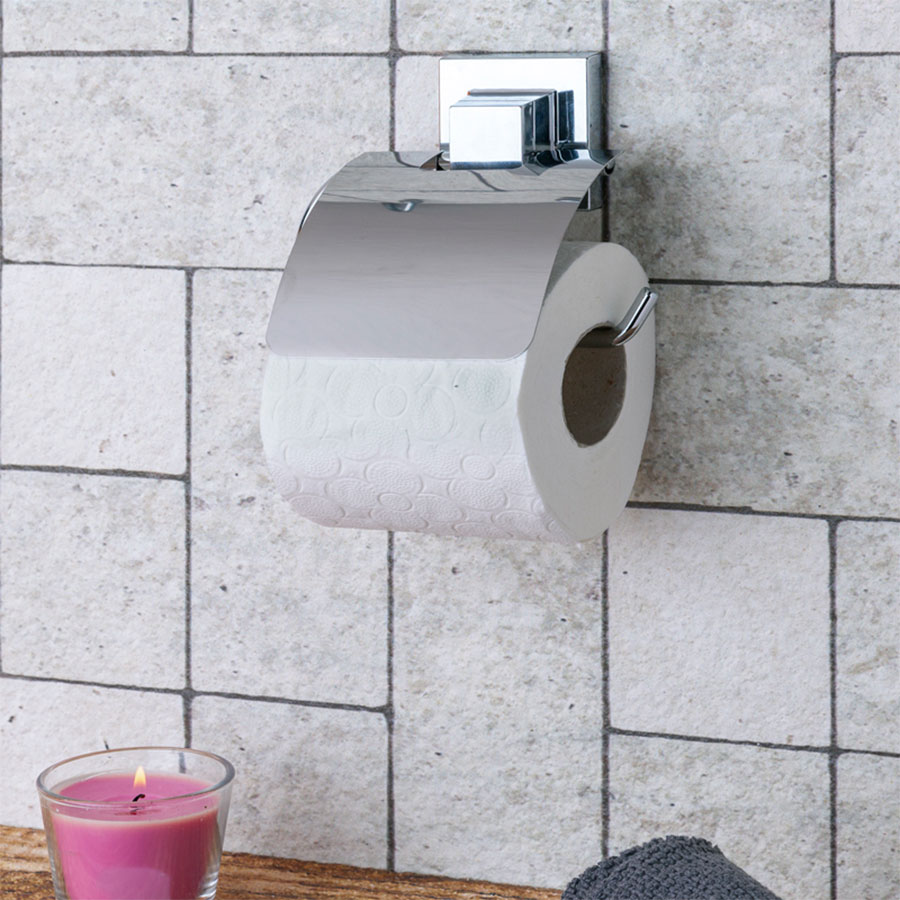 PORTE-PAPIER HYGIENIQUE AVEC AUTOCOLLANT ADHESIF EF-238