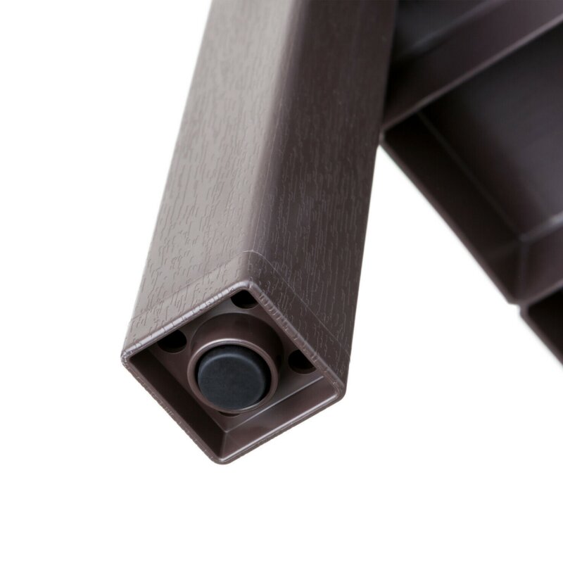 ETAGERE DE RANGEMENT A 4 NIVEAUX MARRON (OM12)