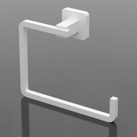 PORTE-SERVIETTE EN ALUMINIUM - BLANC MAT (MG-335)