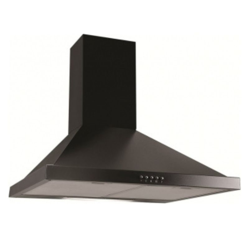 HOTTE + CHEMINEE 60 CM NOIR (F402N) 