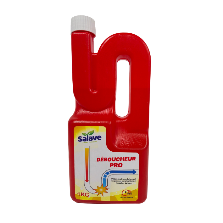 SALAVE DEBOUCHEUR PRO 1KG - ROUGE 
