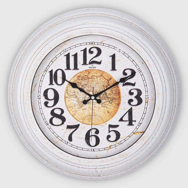 HORLOGE MURAL BLANCHE 45 CM (DM-45-2)