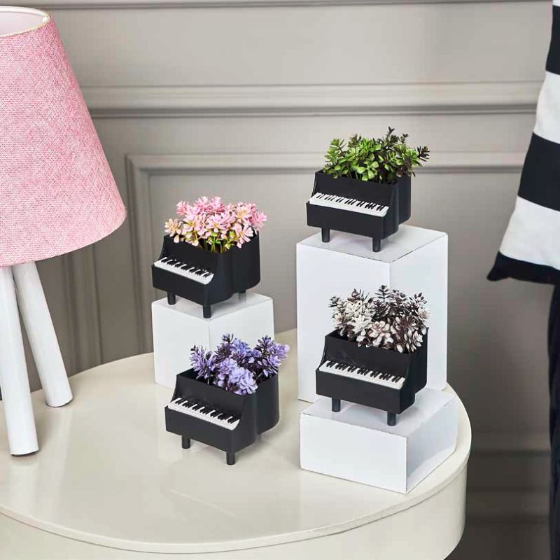 FLEURS ARTIFICIELLES EN POT PIANO 5714 