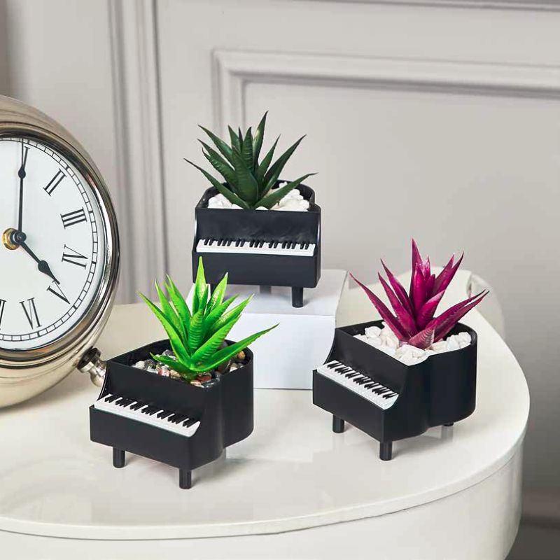 FLEURS ARTIFICIELLES EN POT PIANO 5715 