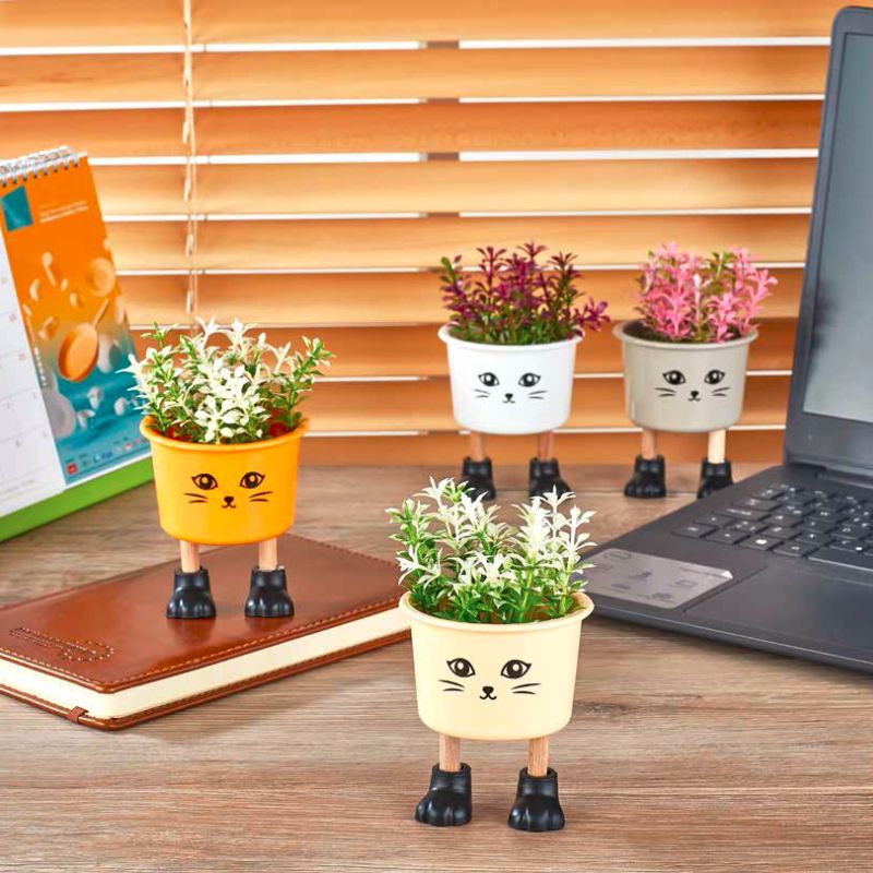 FLEURS ARTIFICIELLES EN POT 5719 