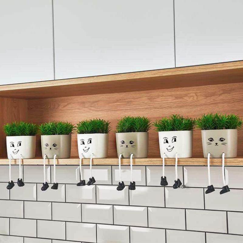 FLEURS ARTIFICIELLES EN POT 5705 