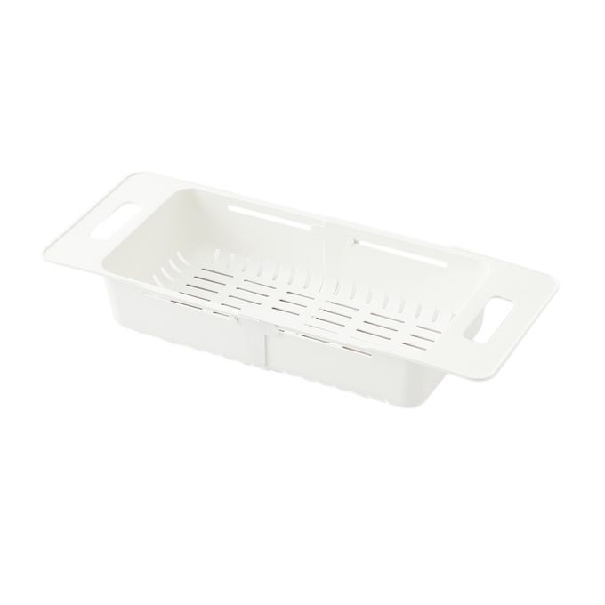 PANIER POUR EVIER EXTENSIBLE BLANC TR8119 